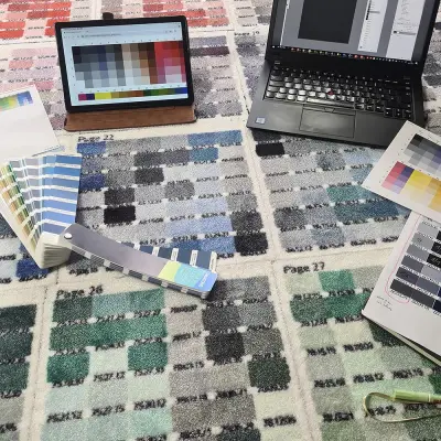 Development of carpet colors at Artacarpa