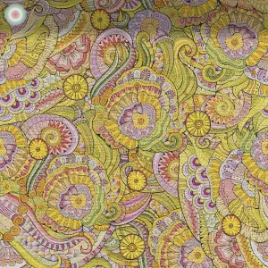 Vibrant Flower Swirls 2