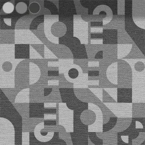 Geometric Grey Tones