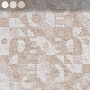 Geometrisches Beige-Design