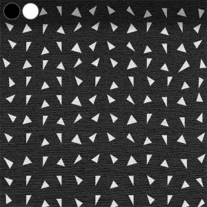 Black and White Triangle Dance