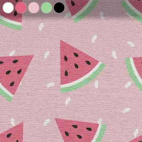 Watermelons on Pink