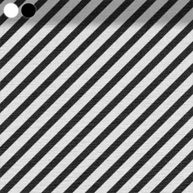 Diagonal Stripes Black/White