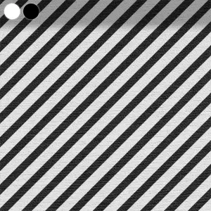 Diagonale Streifen schwarz/ weiß