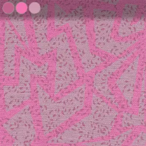 Geometric Mosaic Pink and Rose
