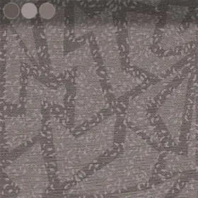 Geometrisches Mosaik Braun-Grau