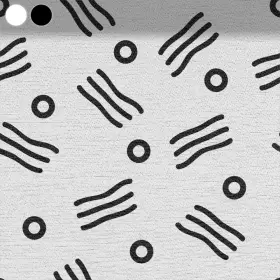 Circles and Waves on White