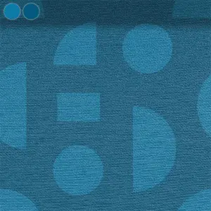 Blaue Formen Eleganz