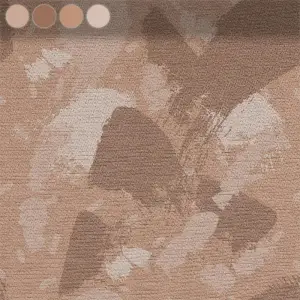 Pinselstriche in Beige und Braun