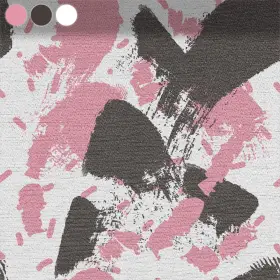 Brushstrokes in Pink and Brown