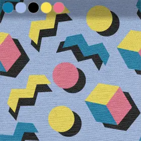 Colorful Geometric Shape Variety