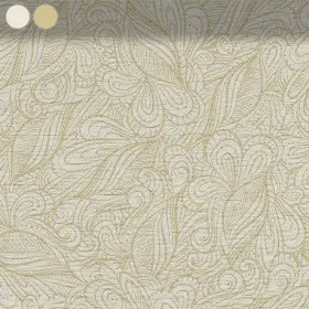 Beigefarbene Paisley Formen