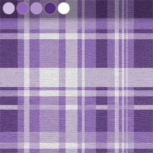 Karierte lila Harmonie