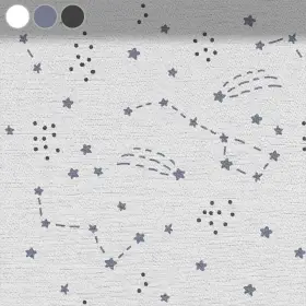 Star Dots on White