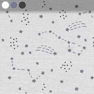 Star Dots on White