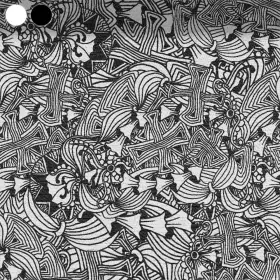 Black and White Swirl Play