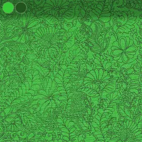 Flower Garden in Green