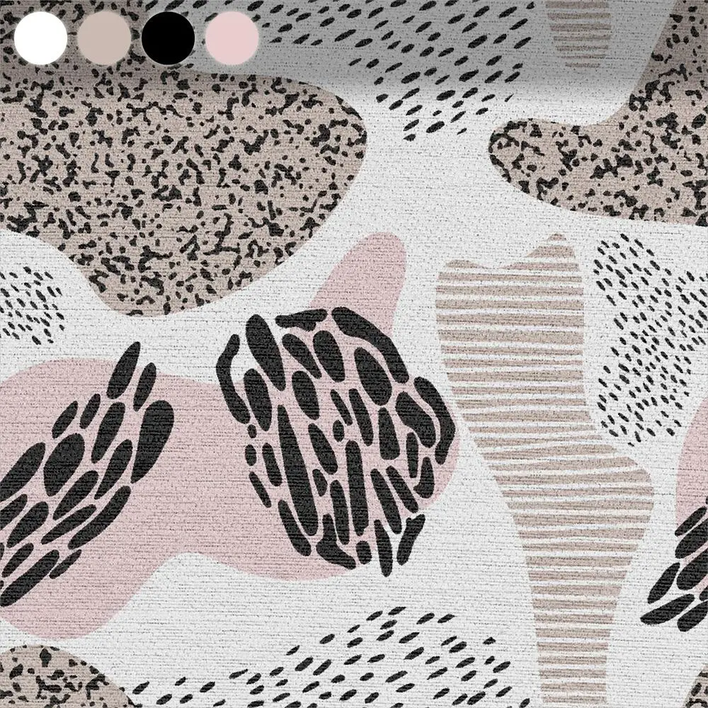 Organic Patterns in Black and Beige-1233-1-sd Organic Patterns in Black and Beige-1233-1-sd