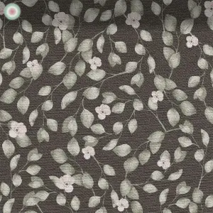 Dunkle Blätter und Blüten