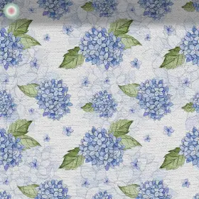 Florale Blaue Eleganz