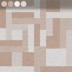 Geometric Beige Composition