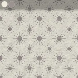 Graue Sonnen auf Creme