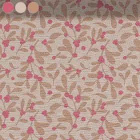 Floral Beige Leaves Harmony