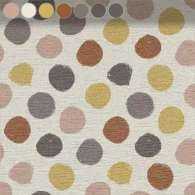 Unregelmäßige Kreistupfen