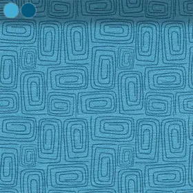 Verschlungene türkise Pfade