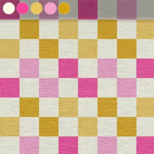 Colorful Checkerboard Squares