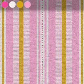 Playful Stripes in Pink