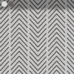 Grey Chevron Stripes