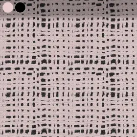 Black-Pink Grid Play