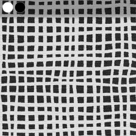 White Grid on Black