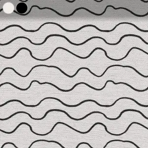 Fließende Wellenlinien