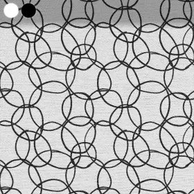 Schwarz-Weiße Kreisverbindungen