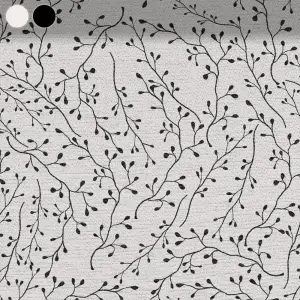 Black Branches on White