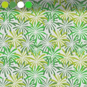 Green-Yellow Sea of Blossoms