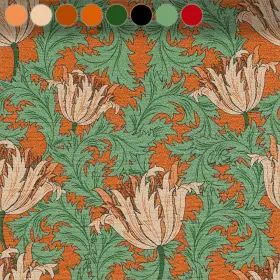 Floral Green-Orange Play