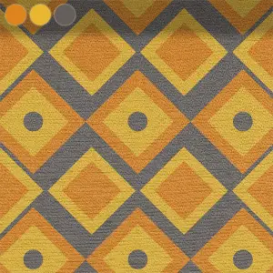 Geometric Diamonds in Orange