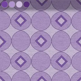 Violet Circles and Diamonds