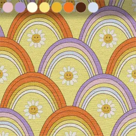 Cheerful Rainbow Worlds yellow