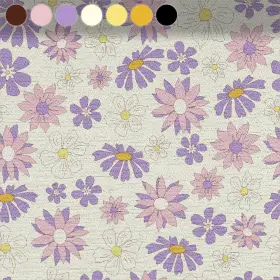 Flowers in Lilac and Pink