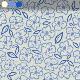 Blue Floral Elegance