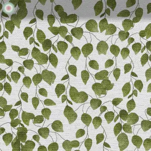 Wild Leaves on White