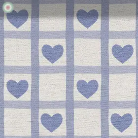 Blue Heart Plaids