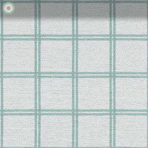 Clear Plaid Pattern turquoise