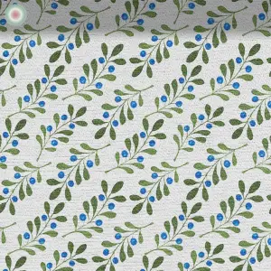 Blattwerk mit Blauen Beeren