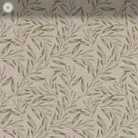 Leaves on a Beige Background