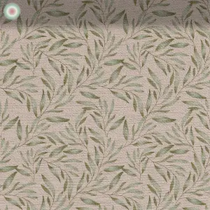 Blätter auf beigem Grund